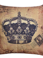 Clayre & Eef Kussen gevuld 43*43*4 cm KG023.069