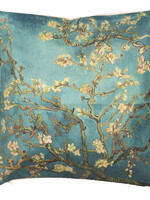 Clayre & Eef Housse de coussin branches avec fleur 43*43 cm KT021.195