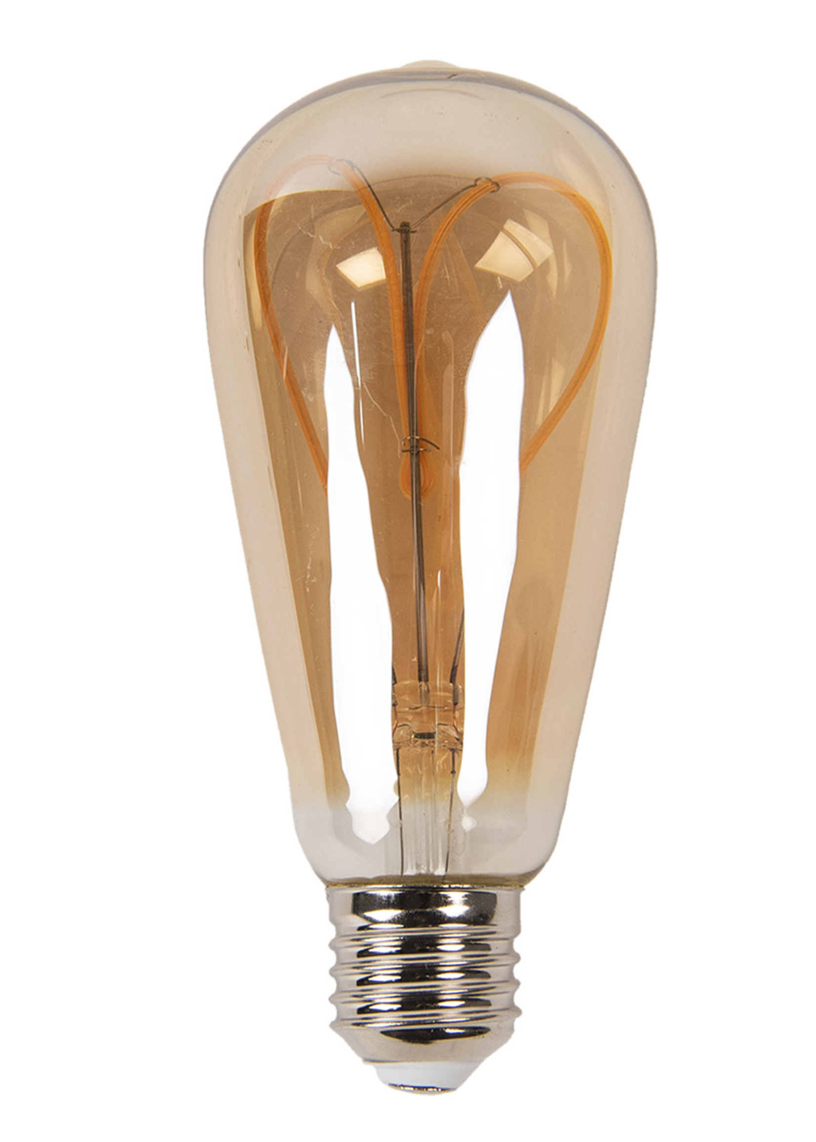 Clayre & Eef Gloeilamp LED Ø 6*14 cm E27/3W LP101