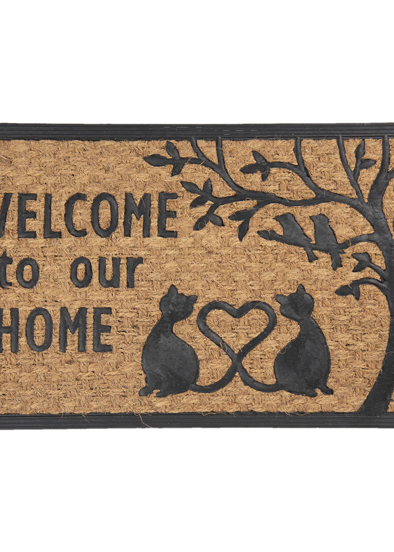 Clayre & Eef Deurmat 75*45*1 cm MC192