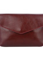 Clayre & Eef Sac 19*14 cm bordeaux MLBAG0402BU