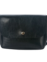 Clayre & Eef Tas 17*14 cm zwart MLBAG0403Z