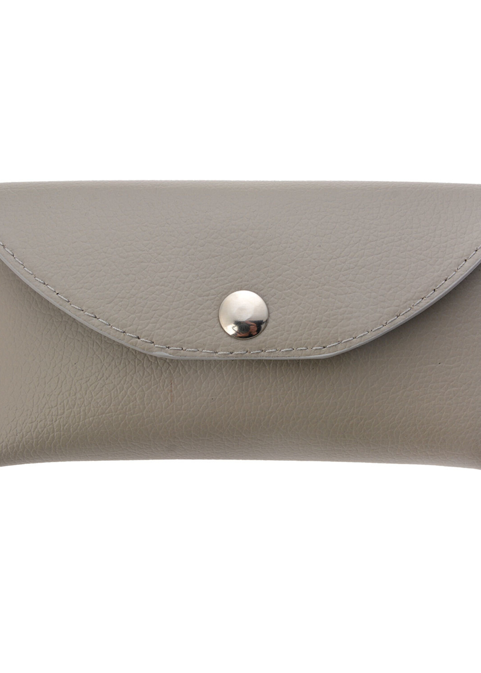 Clayre & Eef Étui à lunettes 16*7 cm gris MLGB0006G