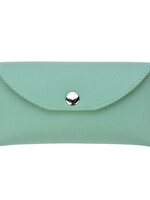 Clayre & Eef Étui à lunettes 16*7 cm vert MLGB0006GR