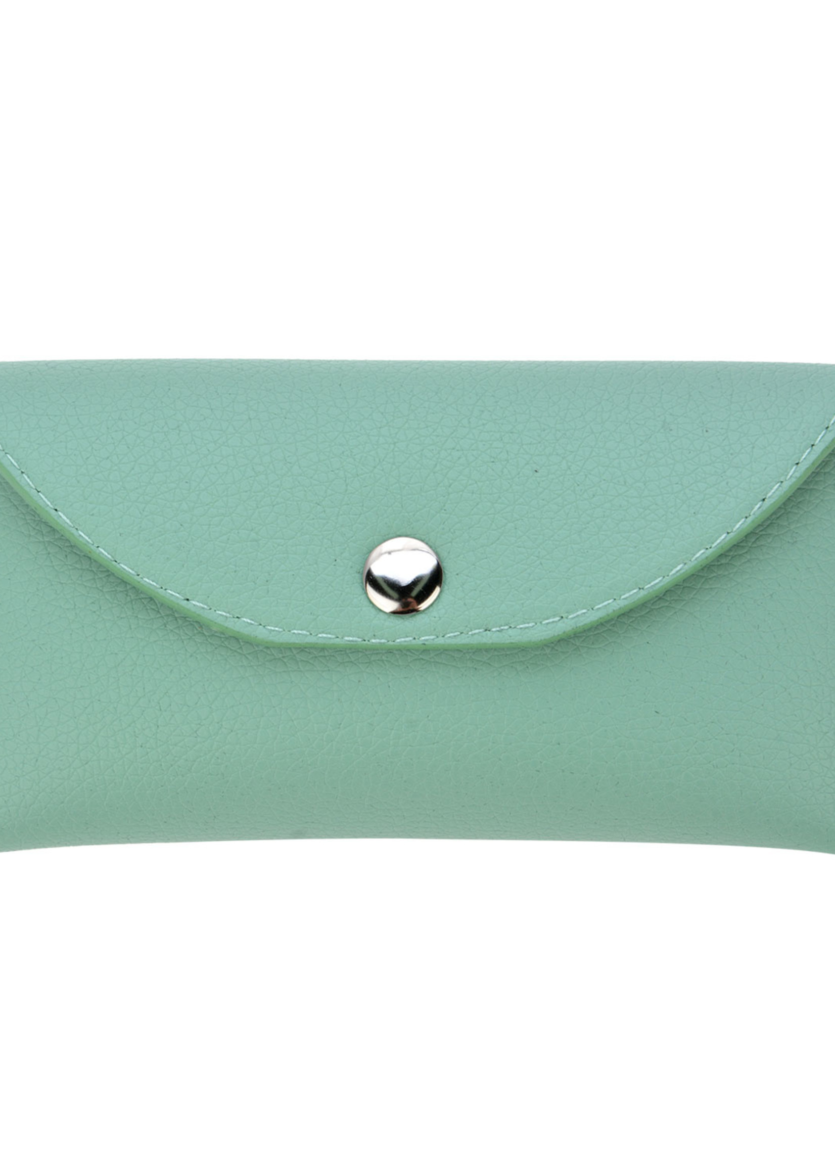 Clayre & Eef Étui à lunettes 16*7 cm vert MLGB0006GR