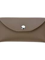 Clayre & Eef Étui à lunettes 16*7 cm kaki MLGB0006KH