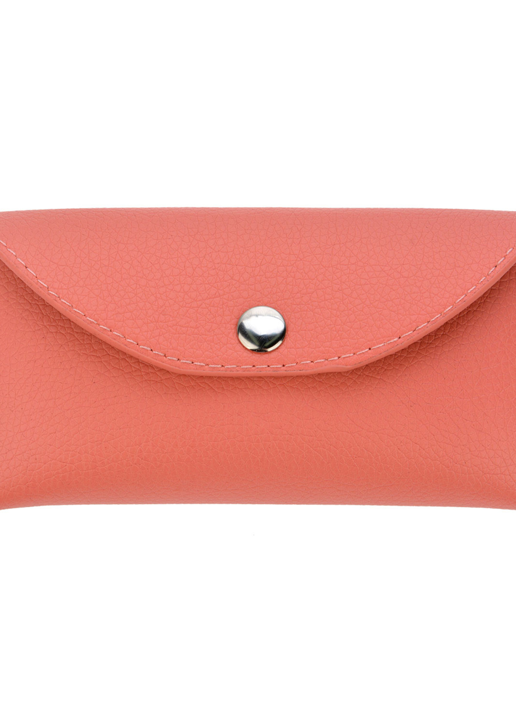 Clayre & Eef Brillenetui 16*7 cm roze MLGB0006P