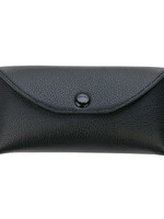 Clayre & Eef Étui à lunettes 16*7 cm noir MLGB0006Z