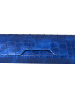 Clayre & Eef Étui à lunettes 16*7 cm bleu MLGB0008BL