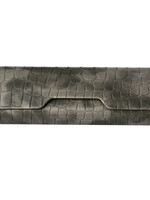 Clayre & Eef Étui à lunettes 16*7 cm gris MLGB0008G