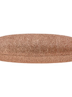 Clayre & Eef Brillenetui 16*7 cm goudkleurig MLGB0009GO