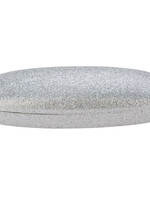 Clayre & Eef Étui à lunettes 16*7 cm couleur argentée MLGB0009ZI