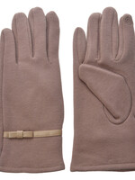 Clayre & Eef Gants 8*24 cm brun MLGL0046CH