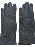 Clayre & Eef Handschoenen 8*24 cm grijs MLGL0046G