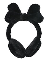 Clayre & Eef Oorwarmer kind zwart MLLLEW0008Z