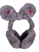 Clayre & Eef Oorwarmer kind grijs MLLLEW0009G