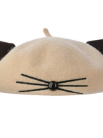 Clayre & Eef Bonnet enfant blanc MLLLHA0007W