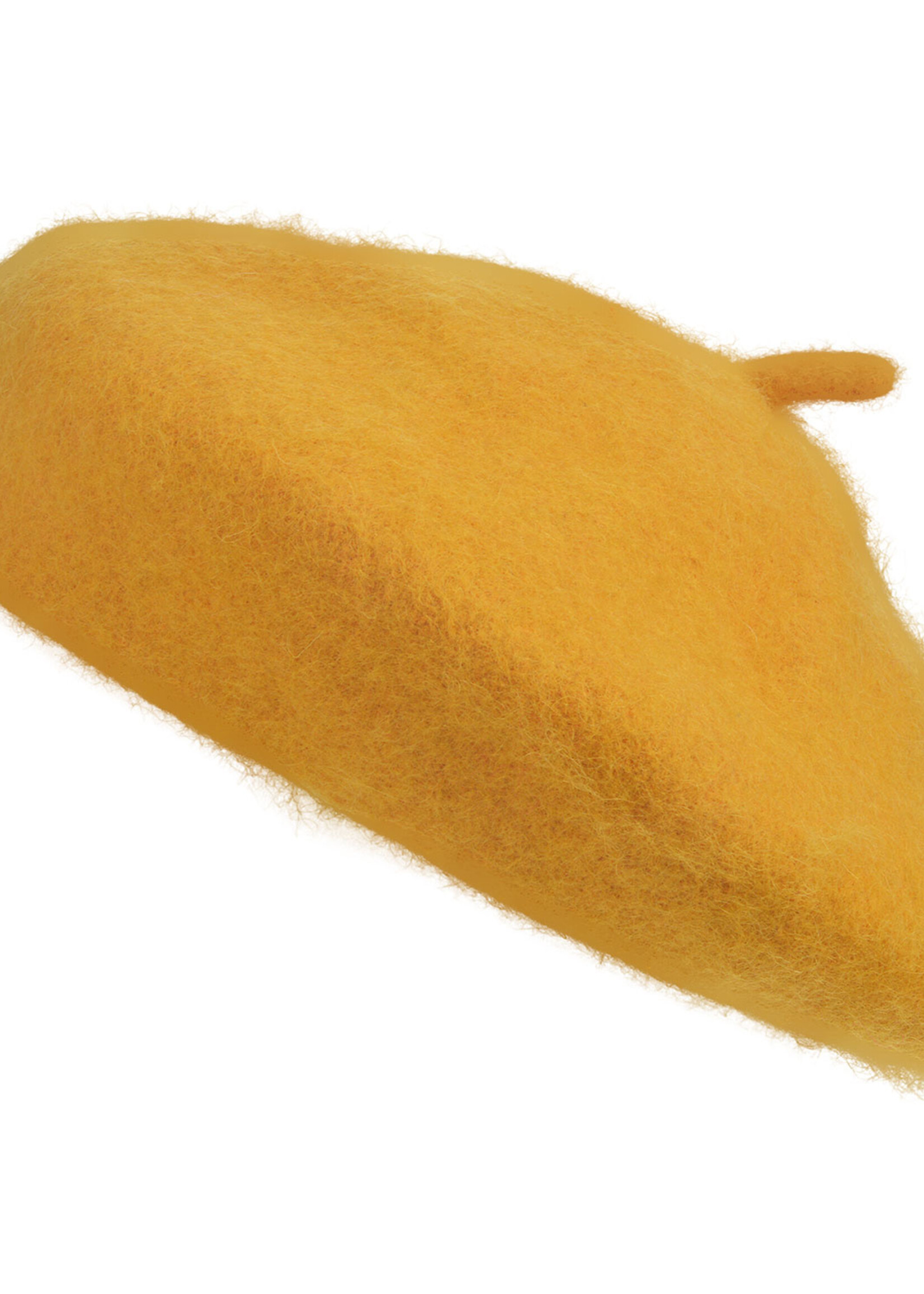 Clayre & Eef Bonnet enfant jaune MLLLHA0014