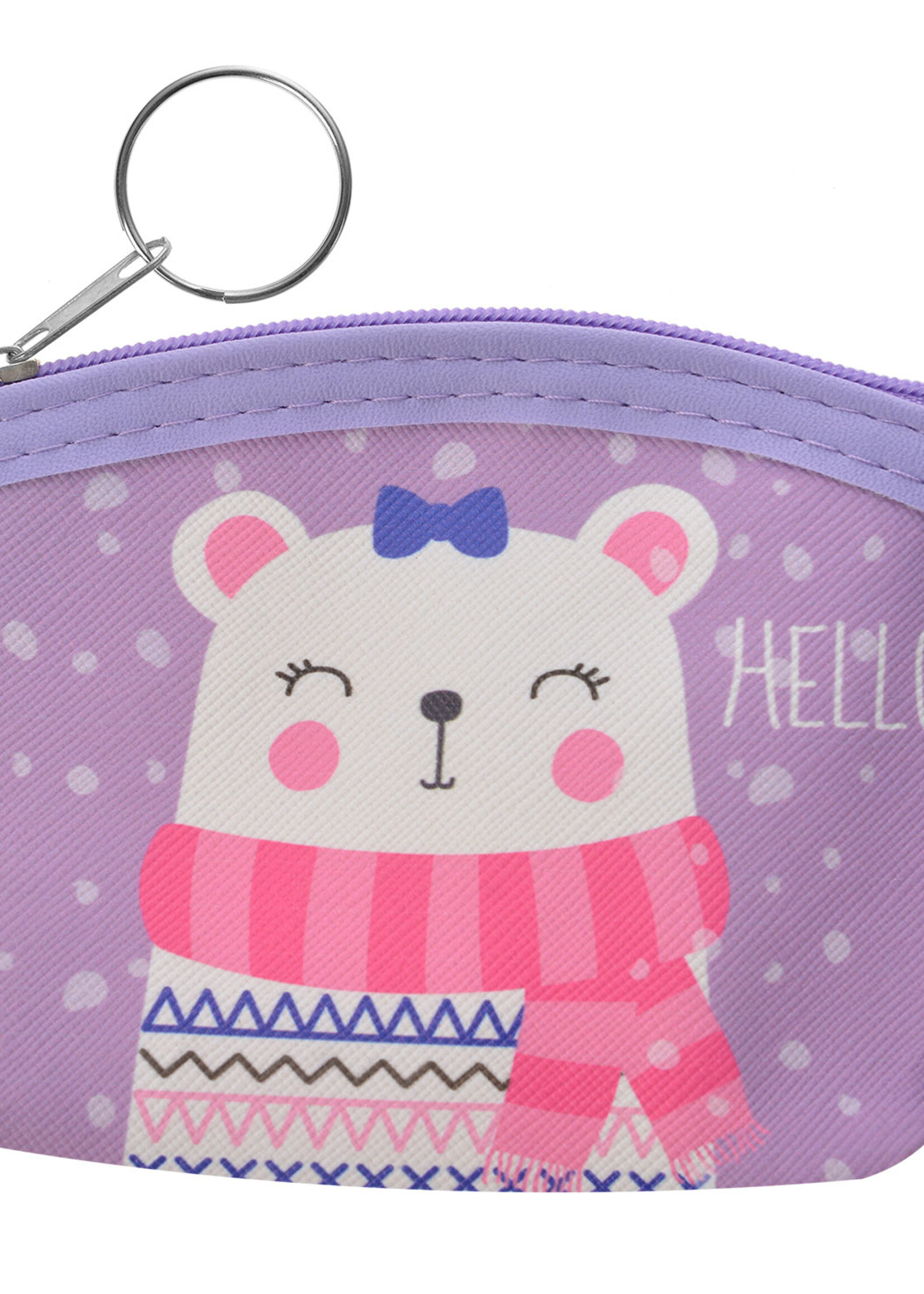 Clayre & Eef Porte-monnaie 11*9 cm multi couleurs MLLLPU0030