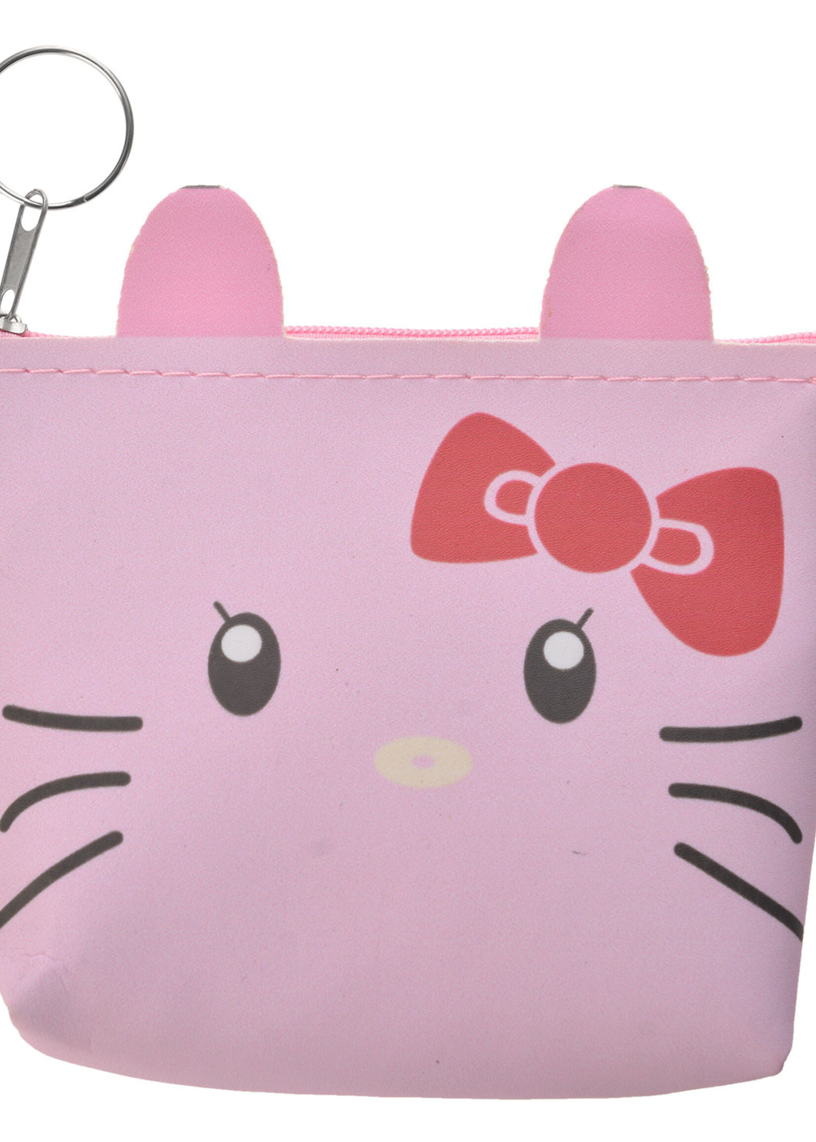 Clayre & Eef Porte-monnaie 12*13 cm rose MLLLPU0040