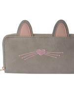 Clayre & Eef Porte-monnaie 19*10 cm gris MLPU0325G