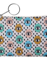 Clayre & Eef Portemonnee 11*9 cm meerkleurig MLPU0328