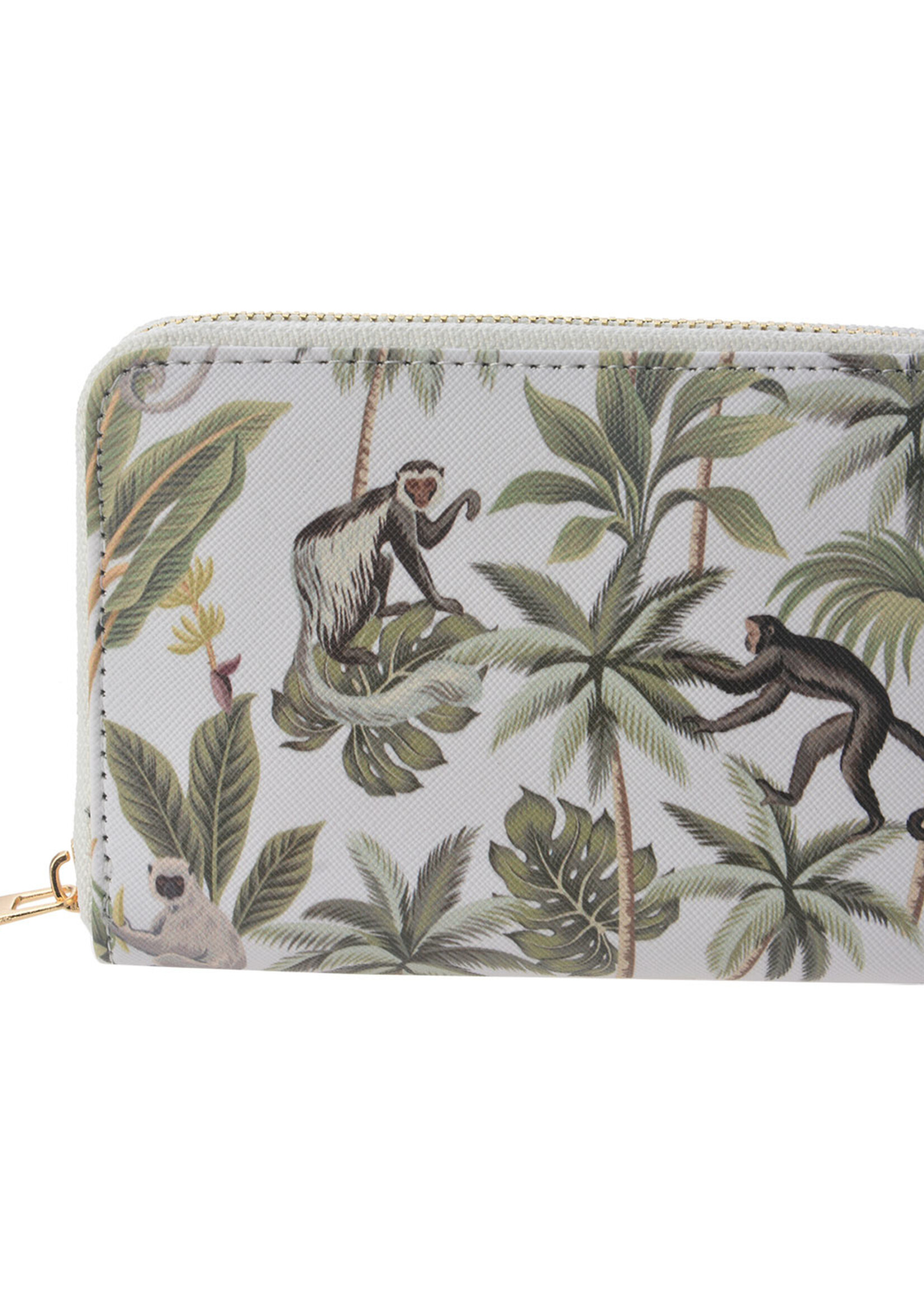 Clayre & Eef Portemonnee 10*15 cm meerkleurig MLSBS0042-29