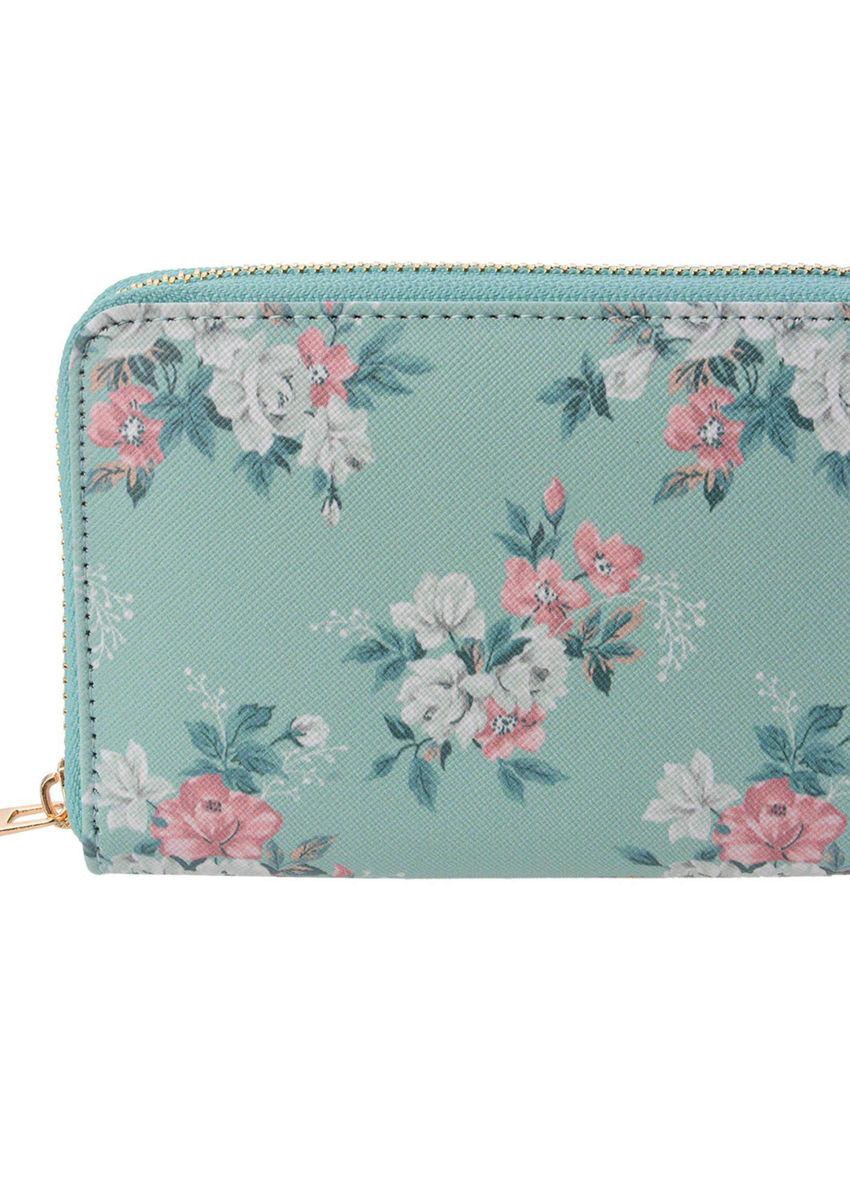 Clayre & Eef Portemonnee 10*15 cm meerkleurig MLSBS0048-29