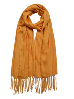 Clayre & Eef Écharpe 70*170 cm jaune MLSC0421Y