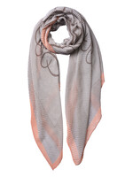 Clayre & Eef Écharpe 90*200 cm rose MLSC0438P