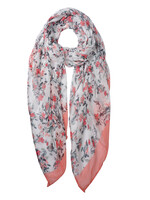 Clayre & Eef Sjaal 80*180 cm roze MLSC0460P