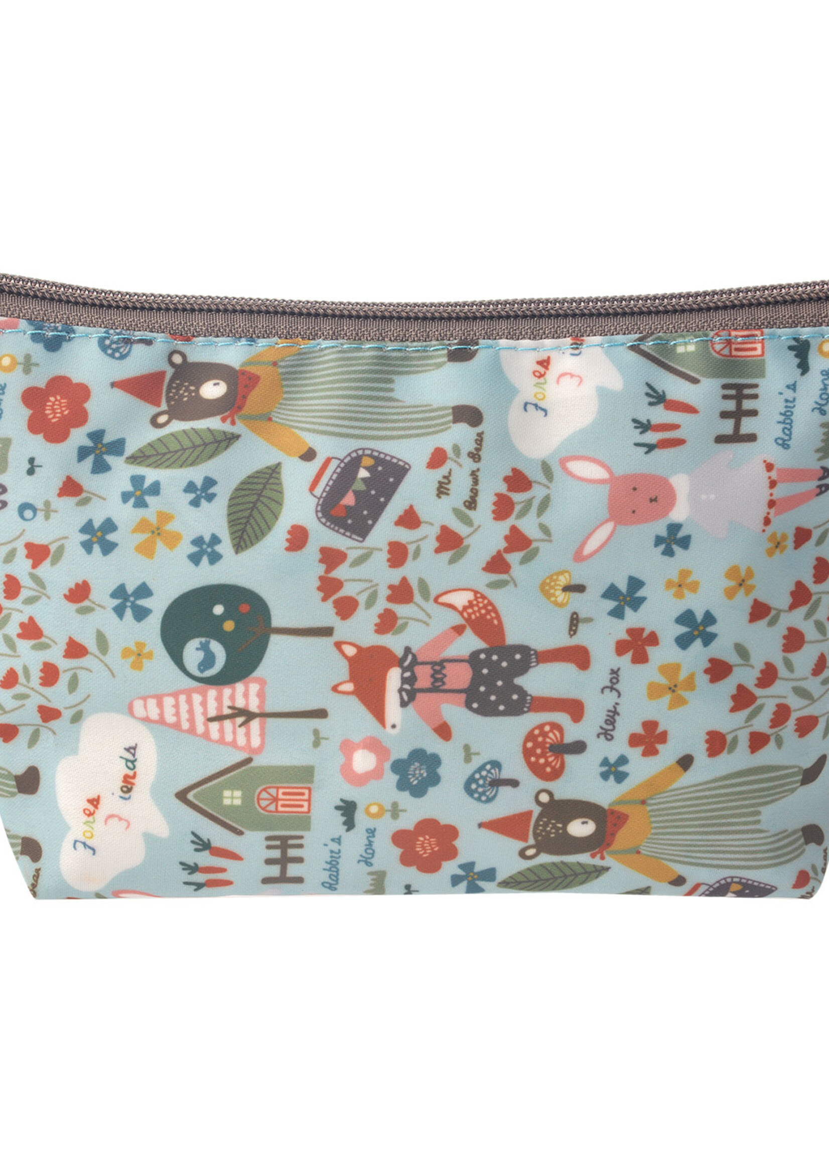 Clayre & Eef Trousse de toilette 21*12 cm multi couleurs MLTT0102