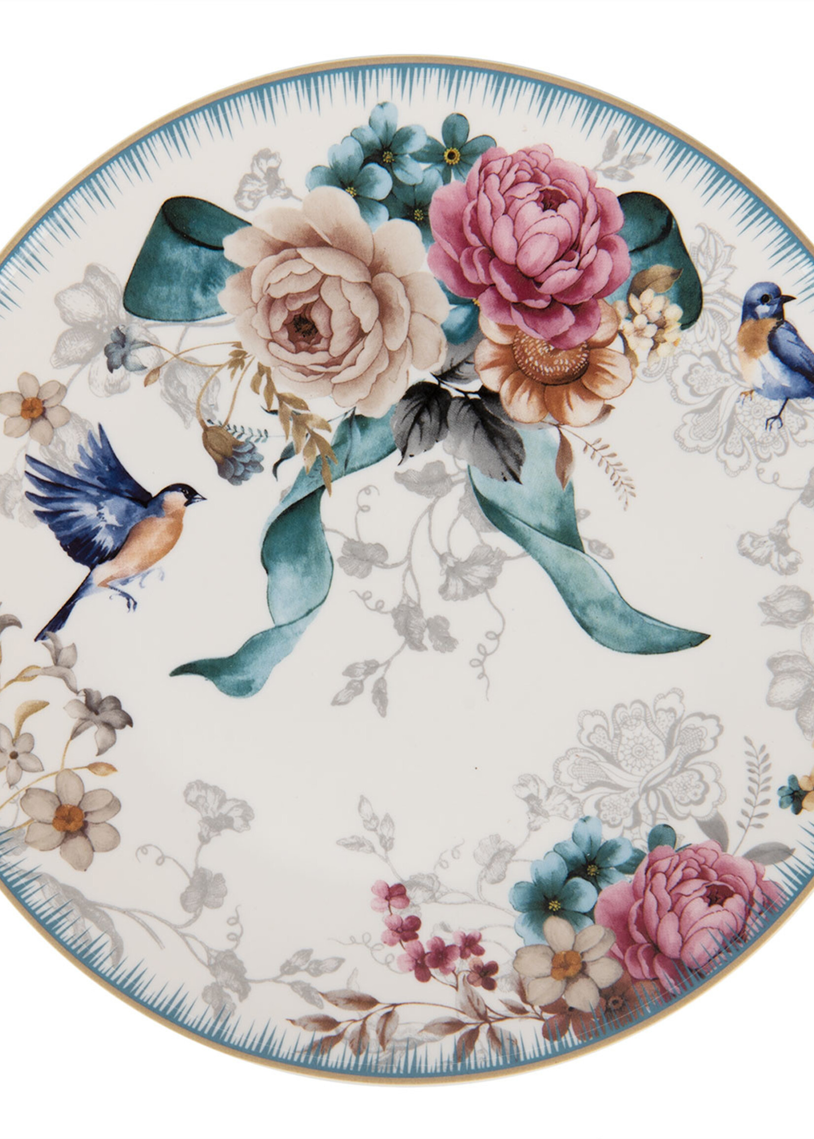 Clayre & Eef Petite assiette Ø 20*2 cm PIRDP