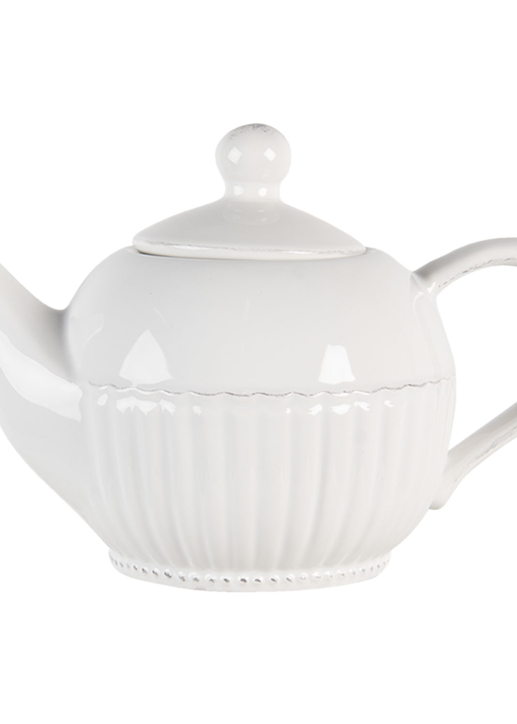 Clayre & Eef Théière 21*13*14 cm / 750 ml PLTE