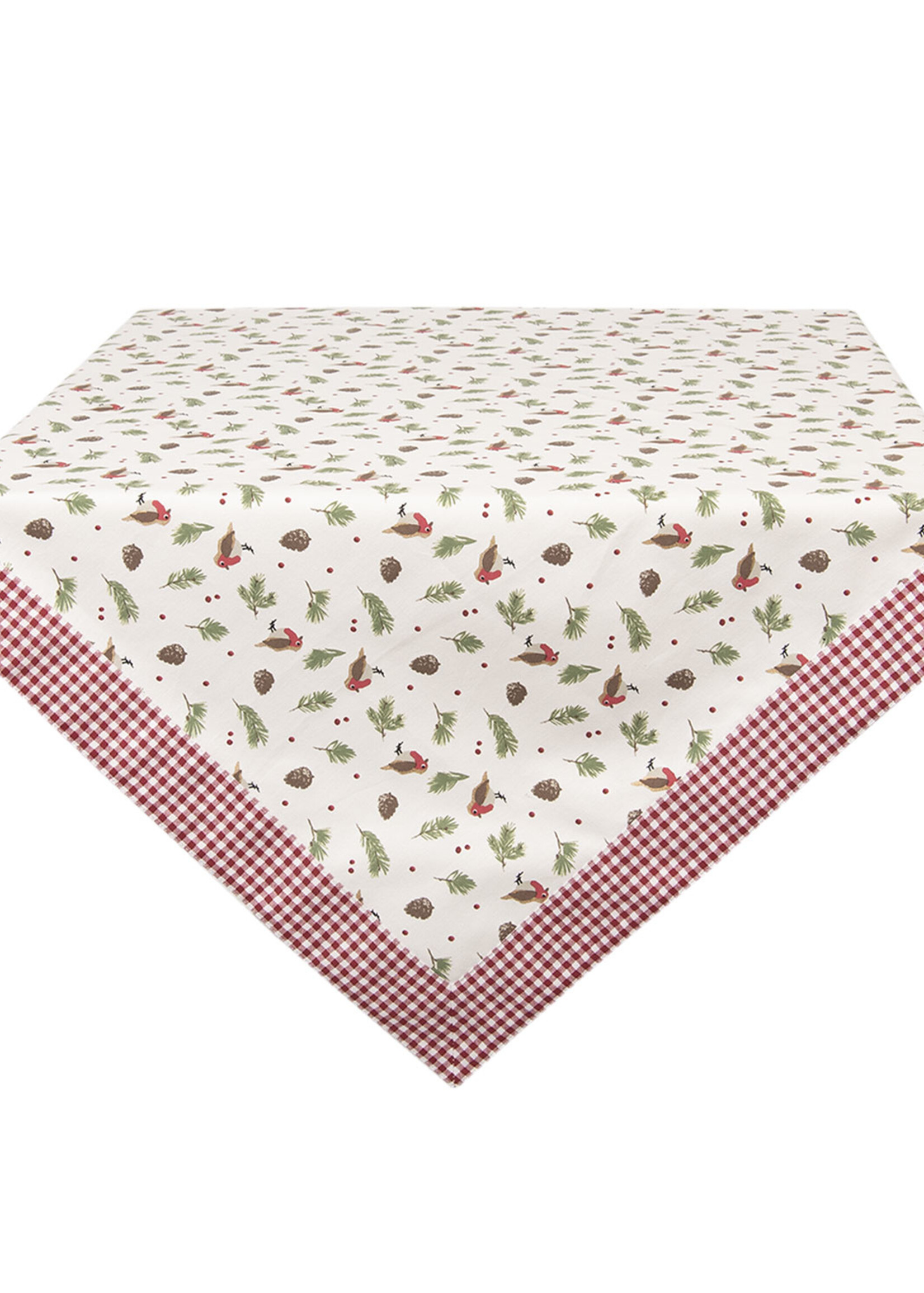 Clayre & Eef Tafelkleed 100*100 cm RBI01