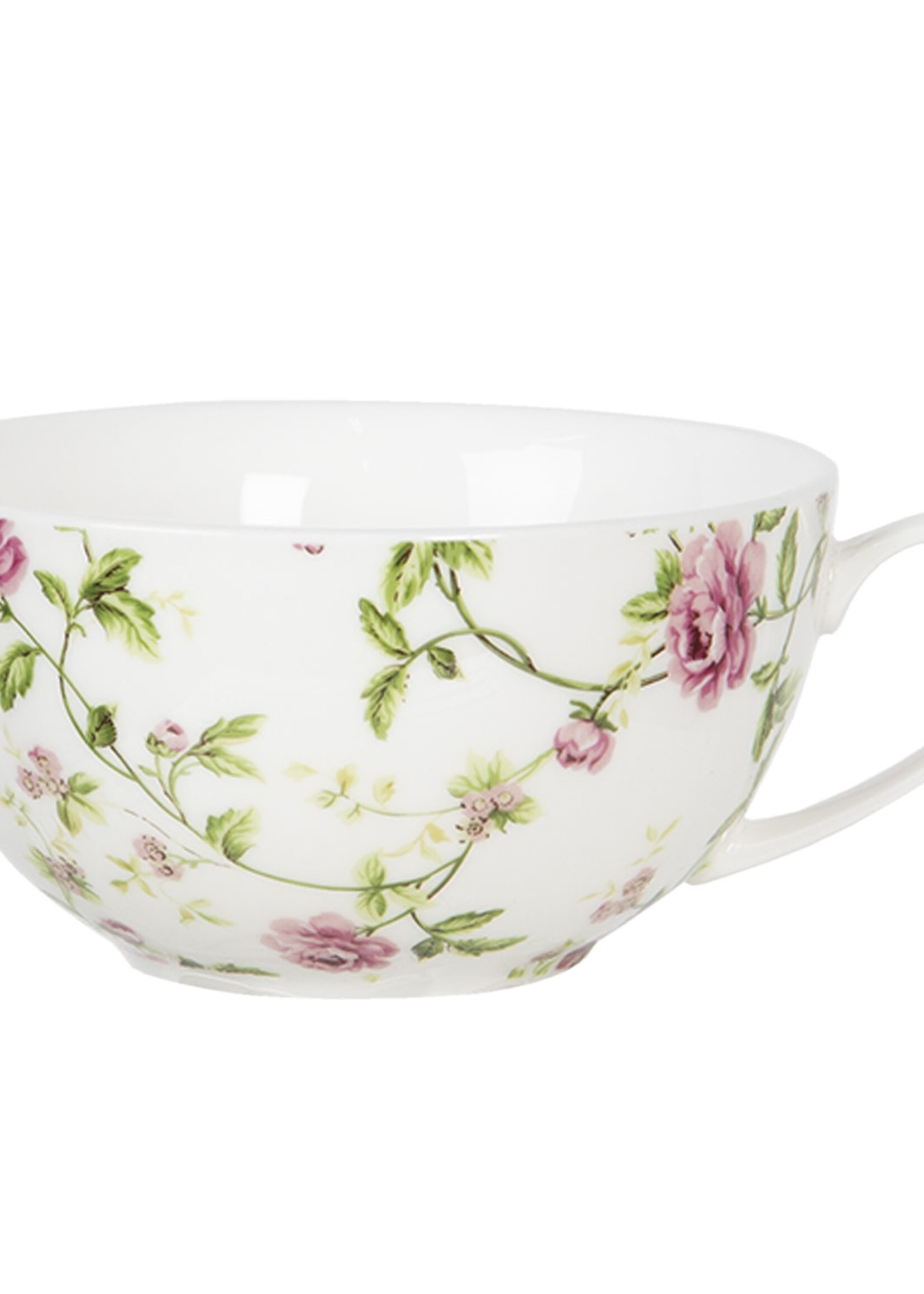 Clayre & Eef Tea for one 17*11*14 cm / 400 ml / 250 ml ROTEFO