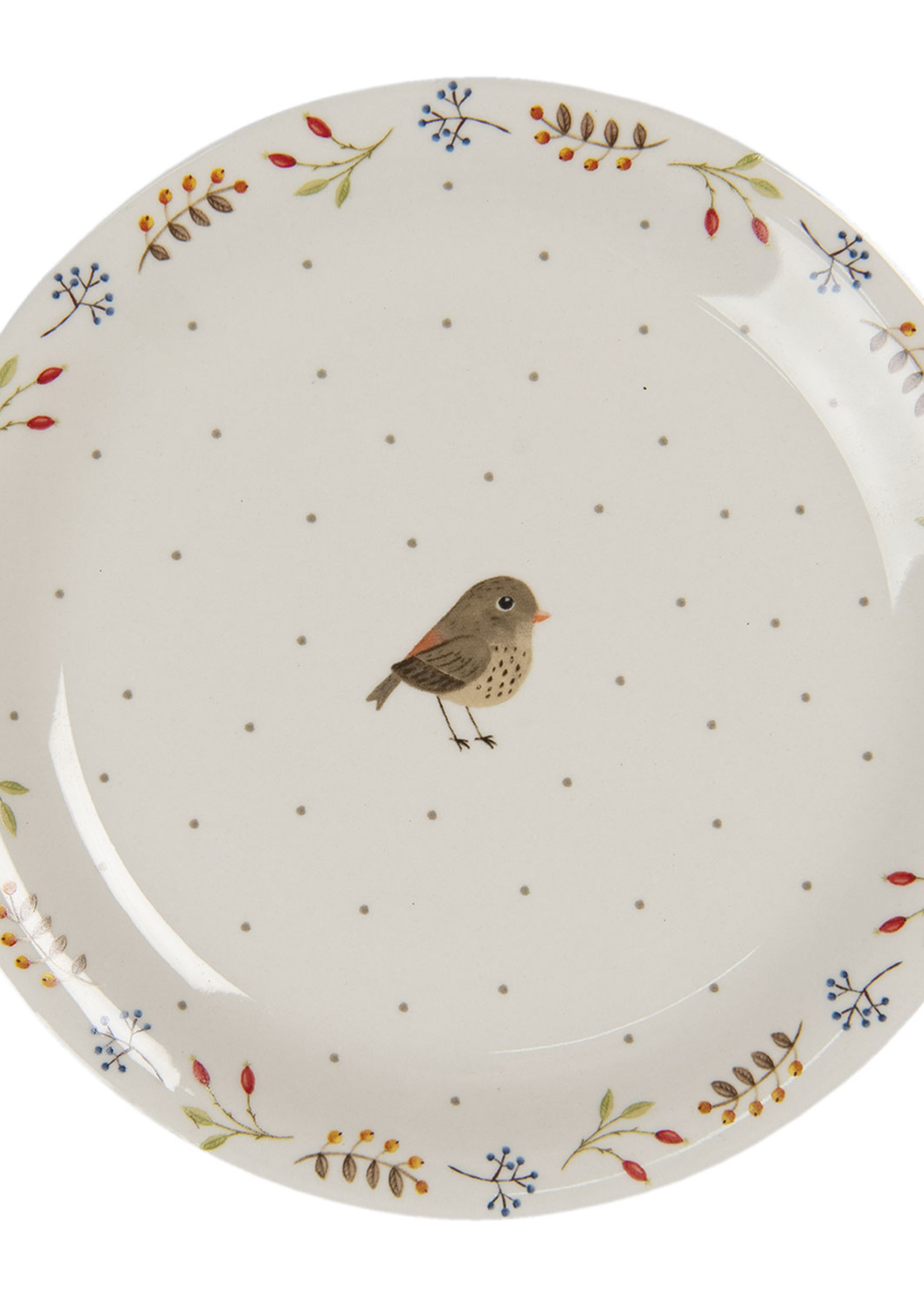 Clayre & Eef Petite assiette Ø 20 cm SPDP