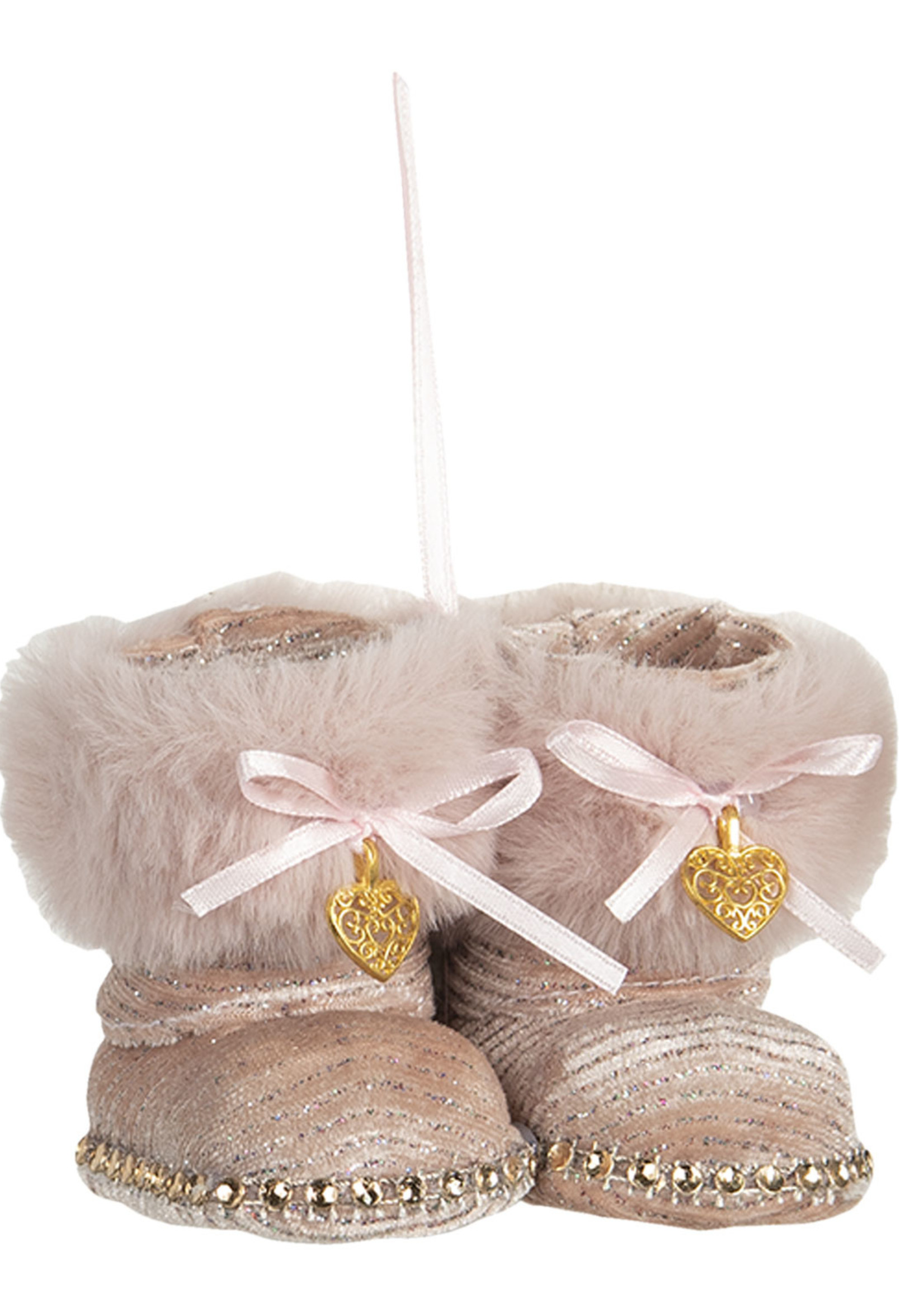 Clayre & Eef Décoration pantoufles 8*7*7 cm TW0531