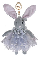 Clayre & Eef Decoratie konijn (pluche) 20 cm TW0560