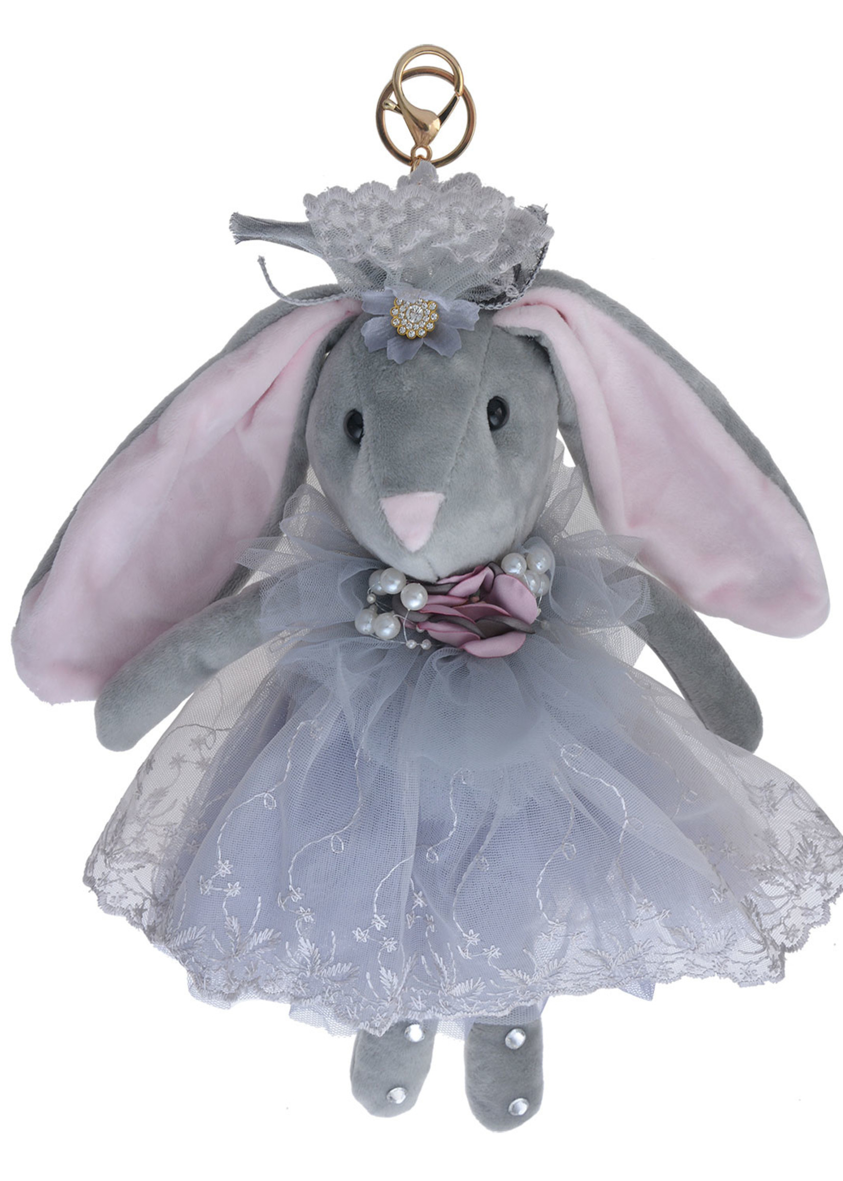 Clayre & Eef Décoration lapin (peluche) 30 cm TW0562