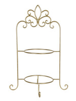 Clayre & Eef Etagère voor 2 borden 38*30*57 cm W40091GO