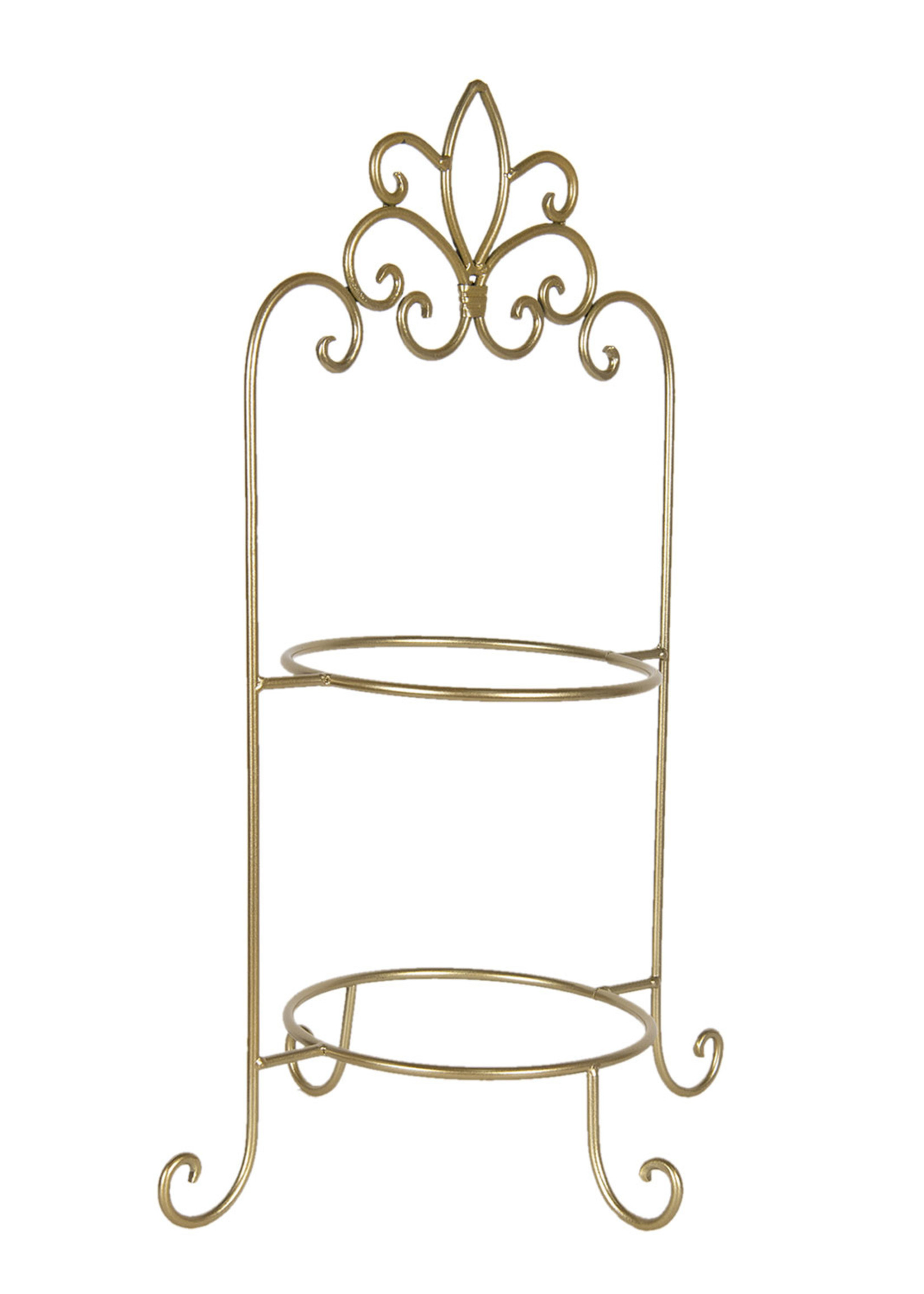 Clayre & Eef Serviteur pour 2 assiettes 38*30*57 cm W40091GO