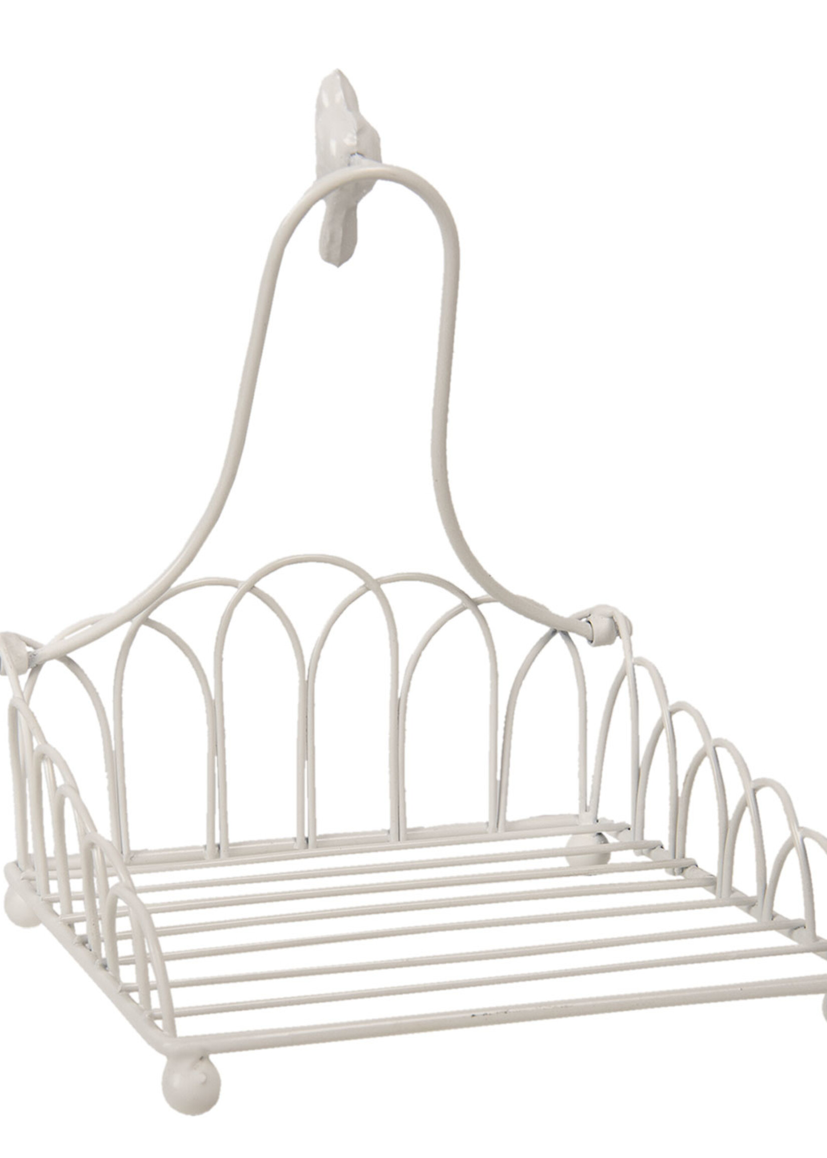 Clayre & Eef Servethouder 20*20*9 cm W40388W