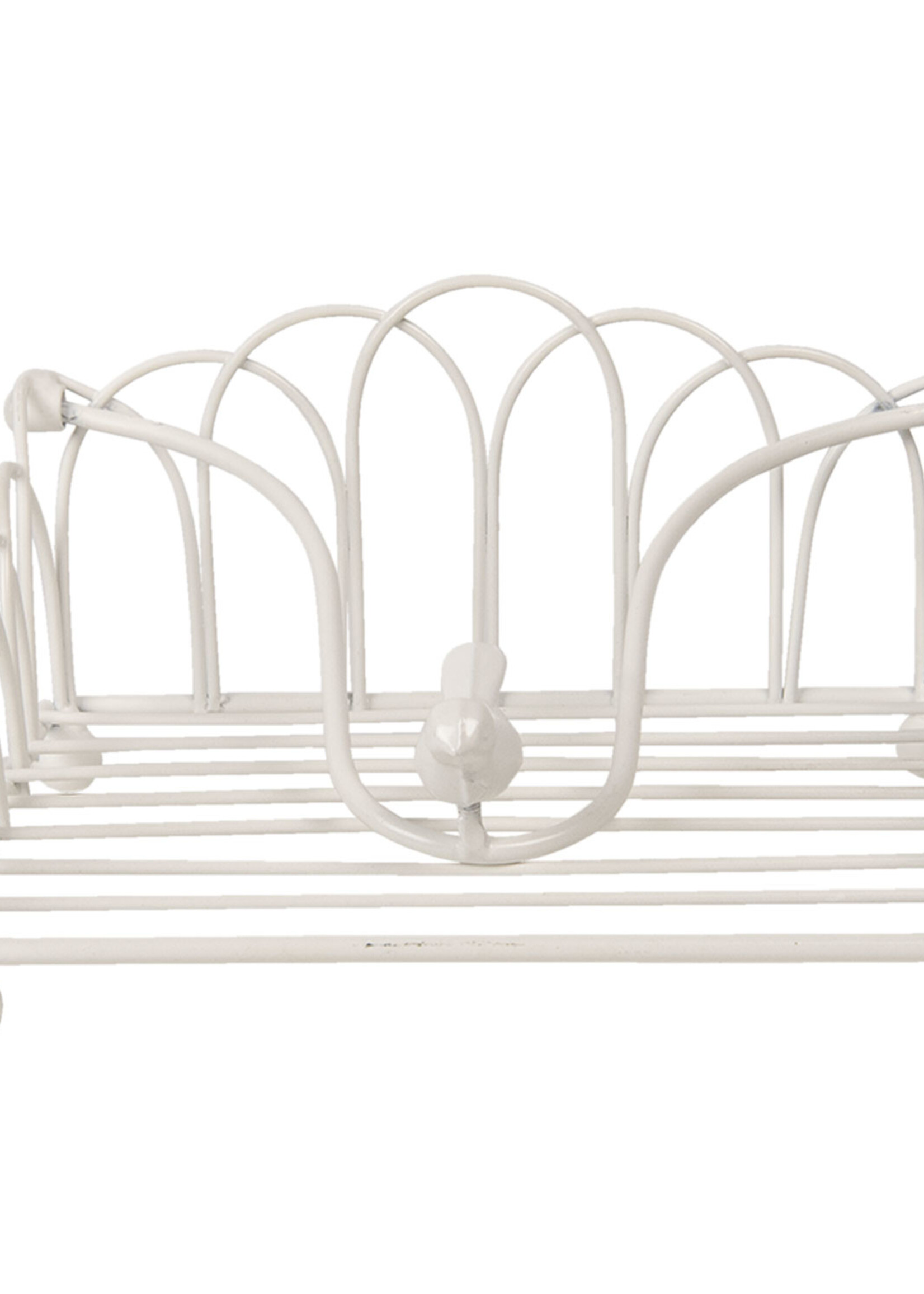 Clayre & Eef Porte-serviettes 20*20*9 cm W40388W