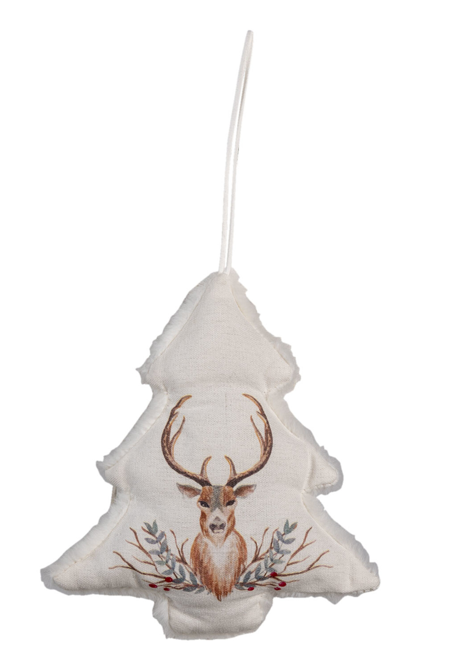Clayre & Eef Hanger kerstboom 16*3*18 cm XD0082