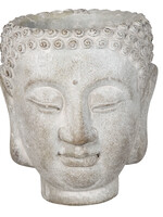 Clayre & Eef Pot de fleur Bouddha 15*14*17 cm 6TE0364L