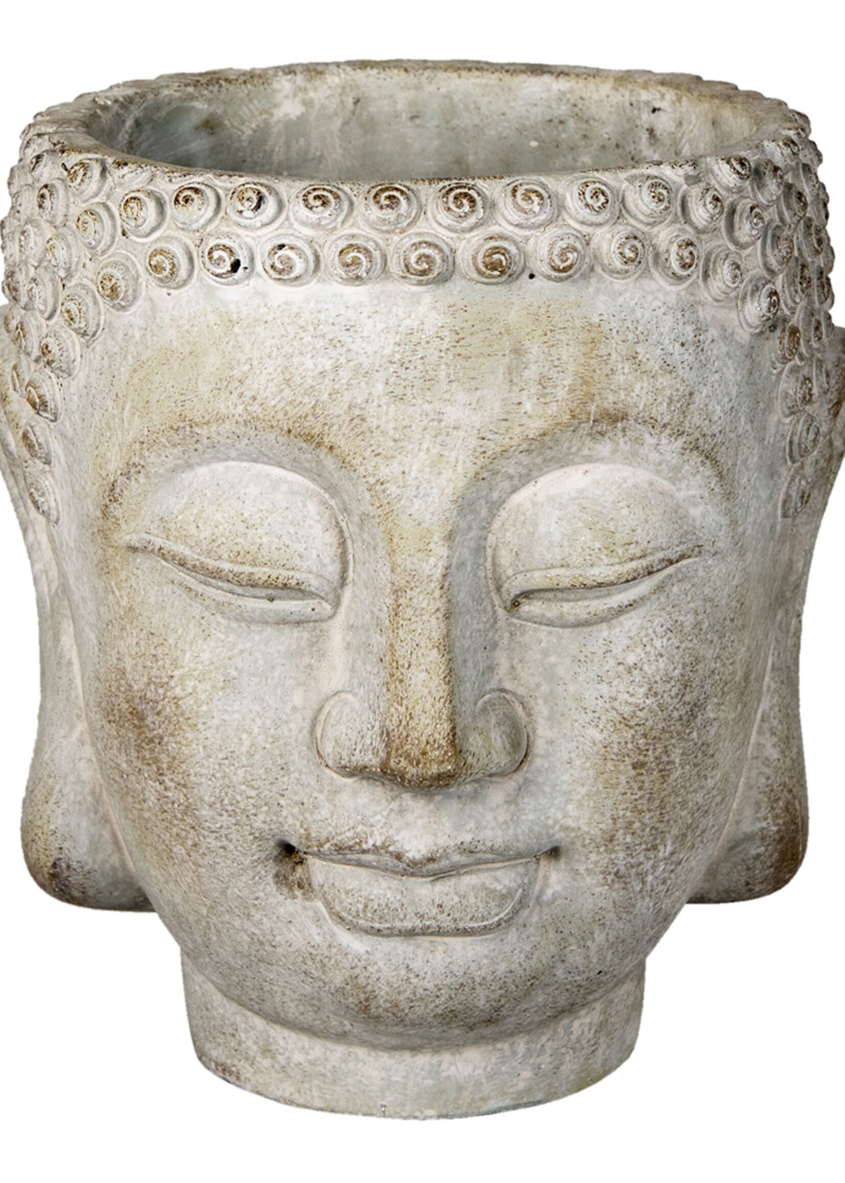 Clayre & Eef Pot de fleur Bouddha 20*18*21 cm 6TE0364XL