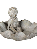 Clayre & Eef Mangeoire oiseau 23*22*15 cm 6TE0374