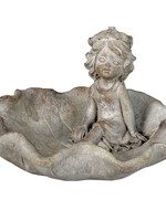 Clayre & Eef Mangeoire oiseau 23*23*14 cm 6TE0375