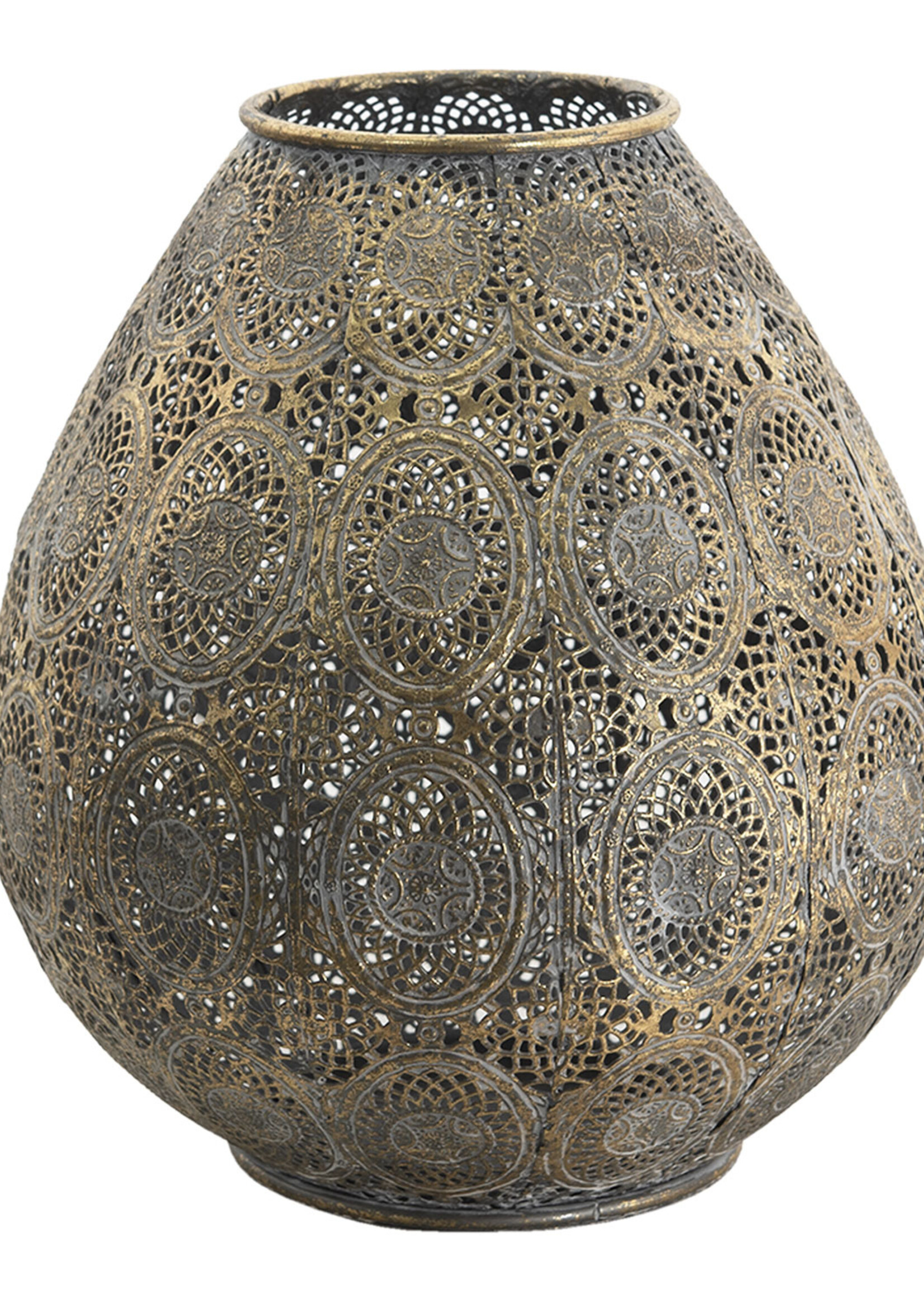 Clayre & Eef Windlicht Ø 24*27 cm 6Y4538